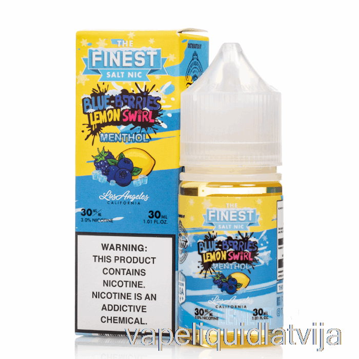 Melleņu Ogas Citronu Virpuļmentols - Vislabākais Konfekšu Izdevums Sāls Nic - 30ml 30mg Vape šķidrums